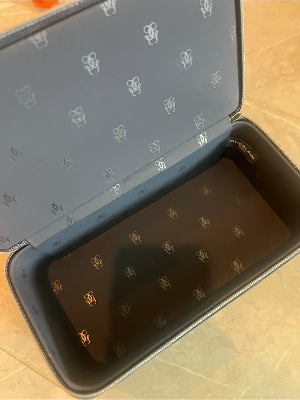 Guerlain cosmetic bag